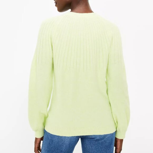 Loft Modern Ribbed Sweater NWOT Size XL - Picture 2 of 8